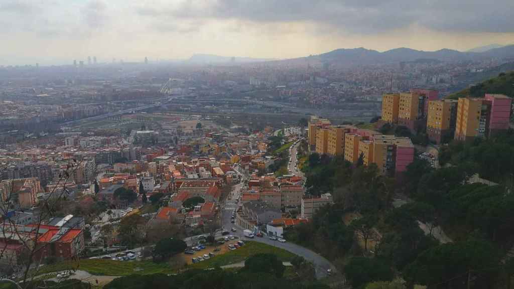 Santa Coloma Gramenet en una imagen panorámica