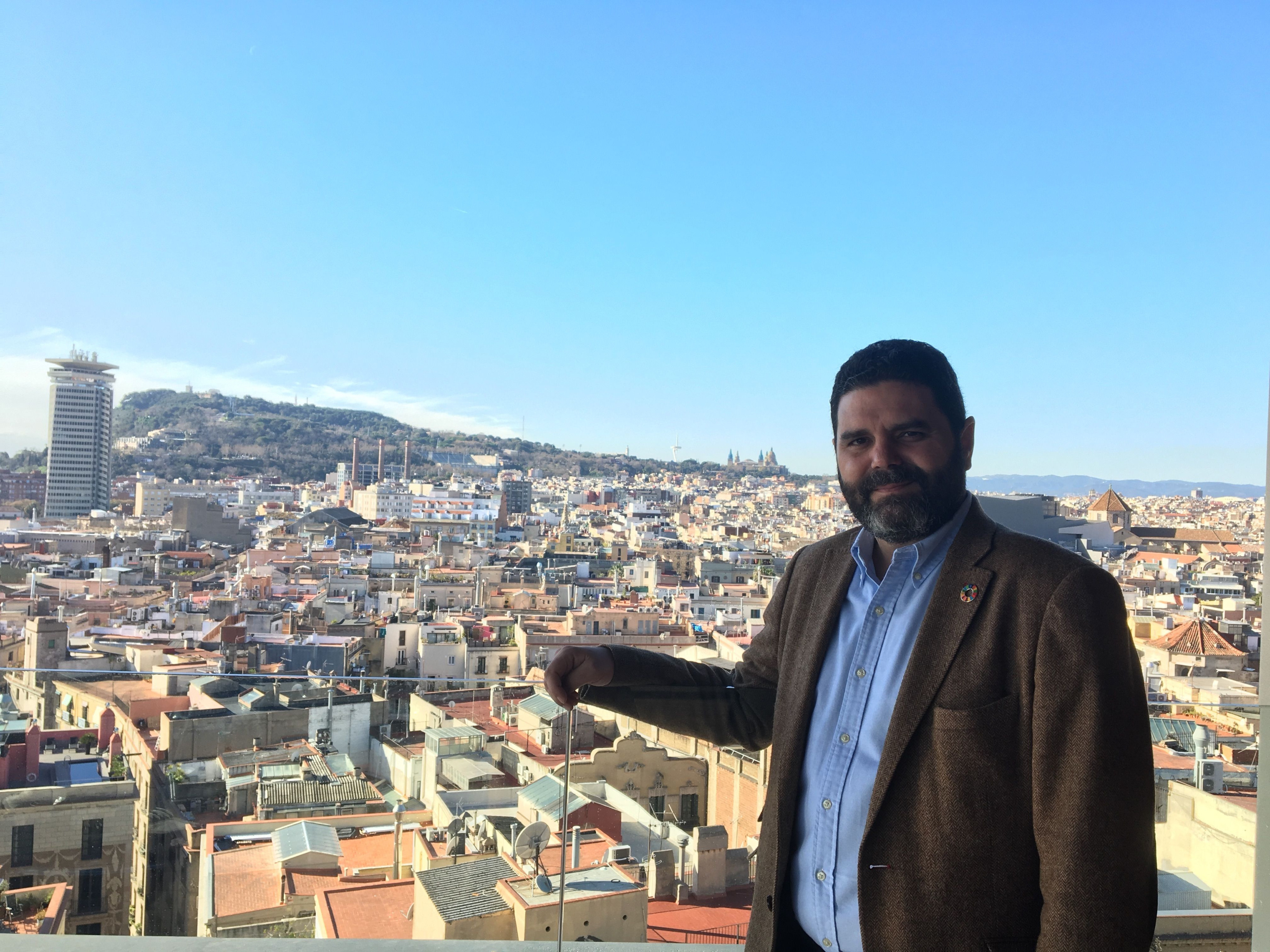 Paco Sierra, portavoz de Ciutadans en el Ayuntamiento de Barcelona / M. A.