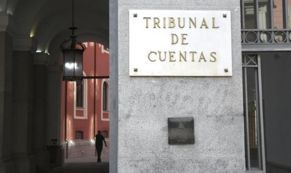 Entrada de la sede del Tribunal de Cuentas en Madrid / EP