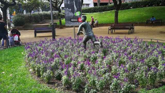 Parque del Guinardó, en el que se han detectado casos de envenenamiento de perros y gatos / GOOGLE MAPS