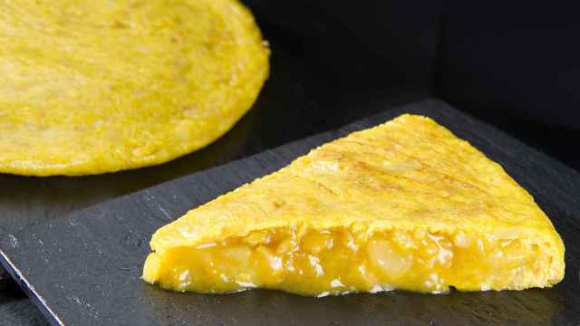 Plato de tortilla de patatas