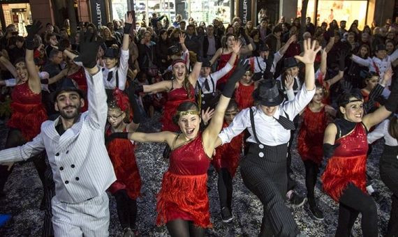 Foto de la rúa del Carnaval de la Vila de Gràcia del año pasado / AJ. DE BARCELONA