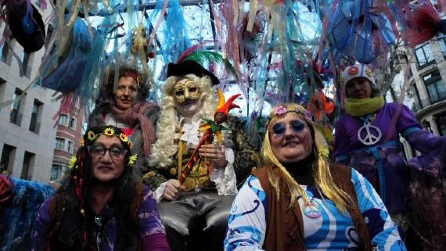 Disfraces en una edición anterior de Carnaval en Barcelona