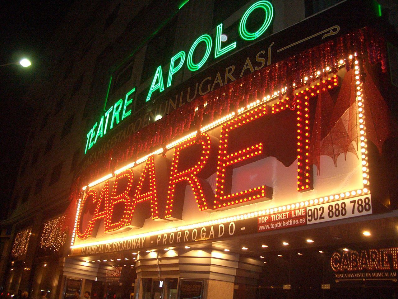 Exterior del Teatre Apolo de Barcelona