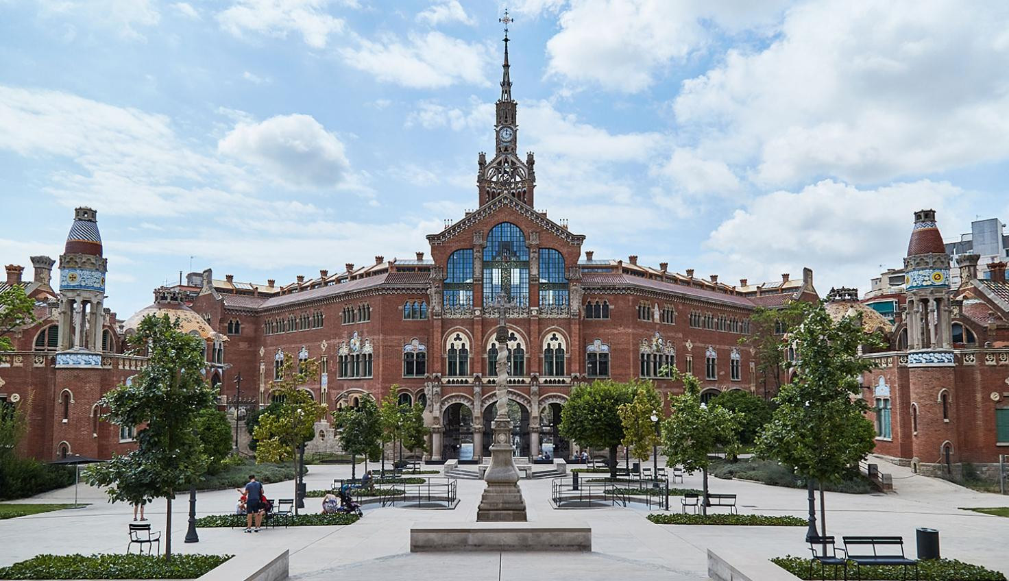 Imagen de archivo del recinto modernista de Sant Pau / BARCELONA BUS TURÍSTIC