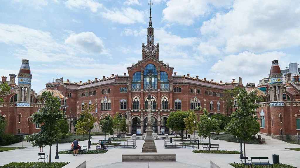 Imagen de archivo del recinto modernista de Sant Pau