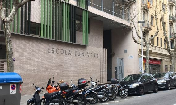 Escuela Univers, cuyo entorno será pacificado por el Ayuntamiento / RP