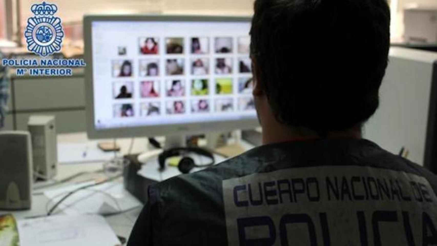 La Policía Nacional detiene a un hombre por extorsión sexual a una niña en Barcelona / POLICÍA NACIONAL