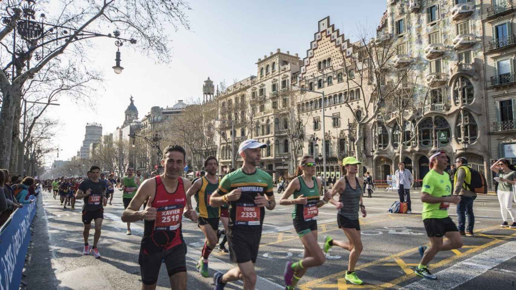 Atletas participantes en la maratón de Barcelona / ZURICH MARATÓ BARCELONA