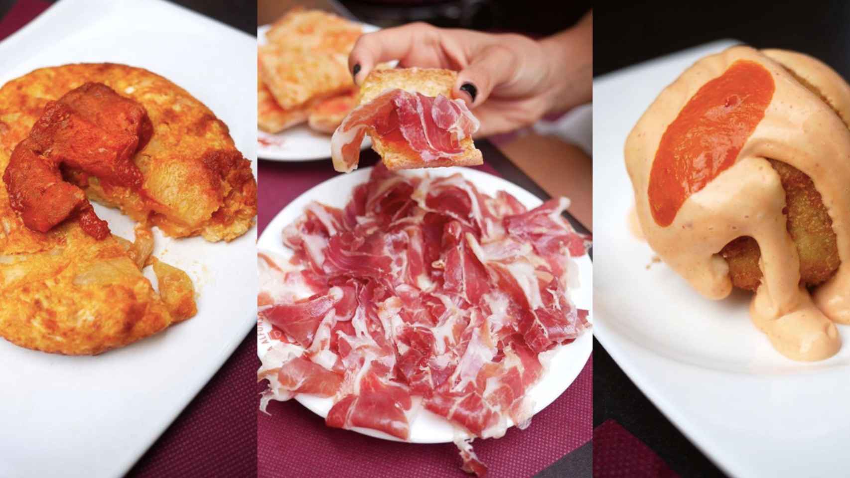 Tapas de Casa Alfonso, uno de los sitios para cenar en Barcelona a partir de las 23 horas / INSTAGRAM