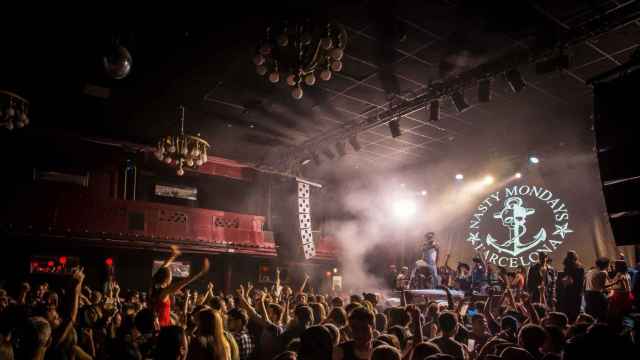 Interior de la Sala Apolo de Barcelona durante una sesión de Nasty Mondays