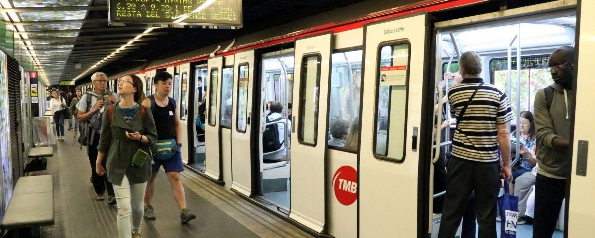 Línea 3 del metro de Barcelona en una imagen de archivo