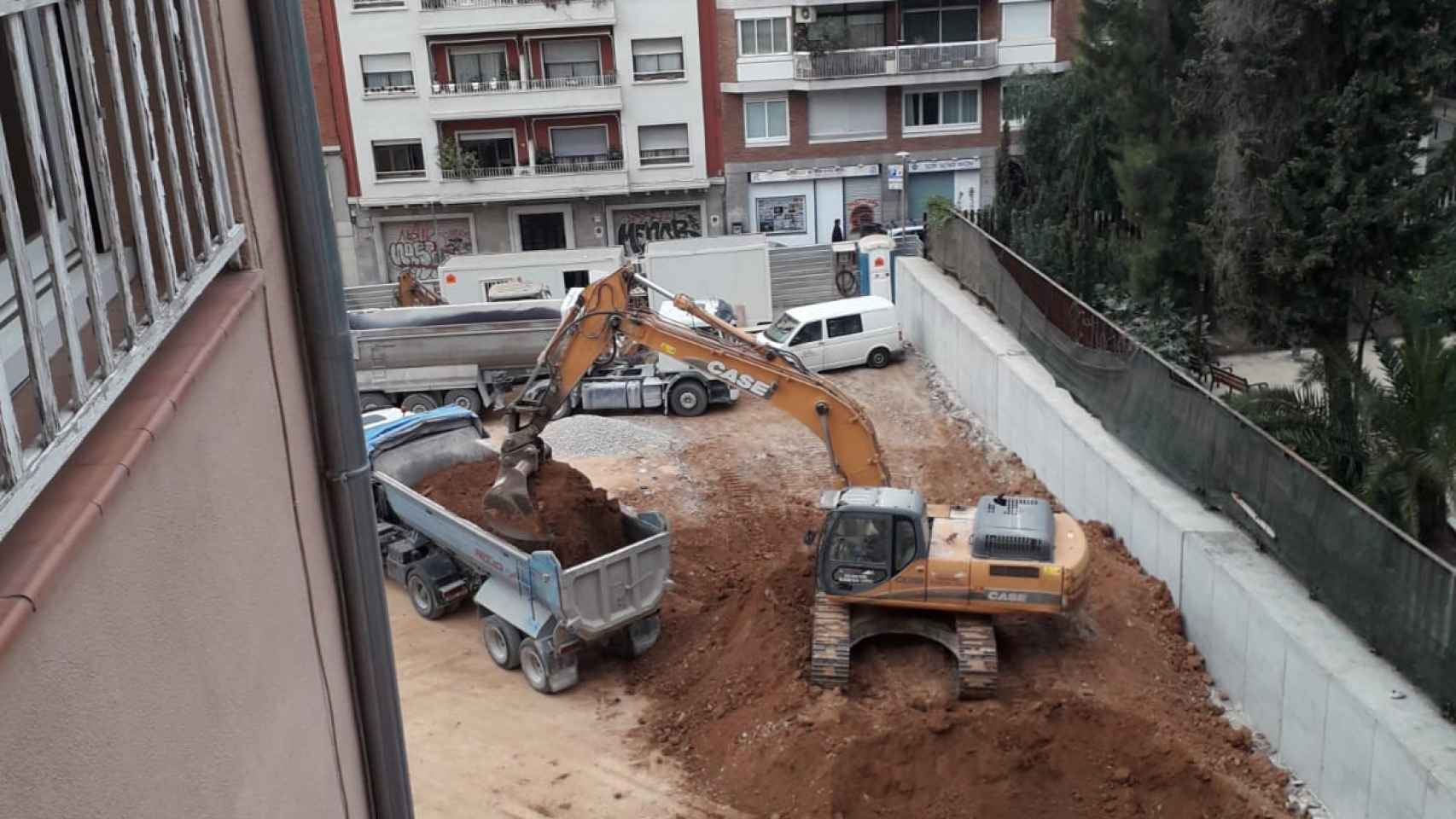 Imagen de archivo de unas obras del pasado marzo en el distrito de Sarrià - Sant Gervasi / MA