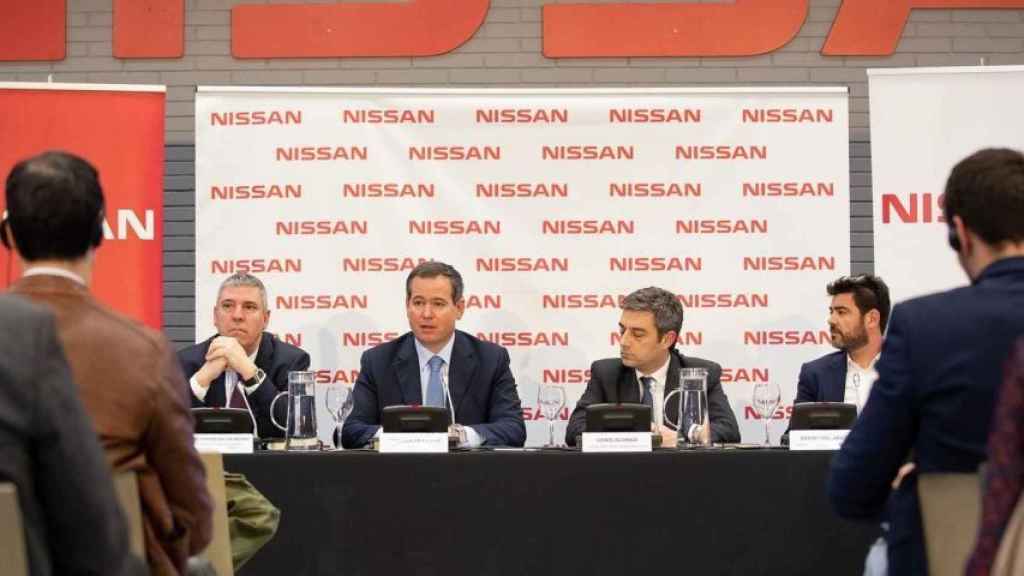 Rueda de prensa de Nissan