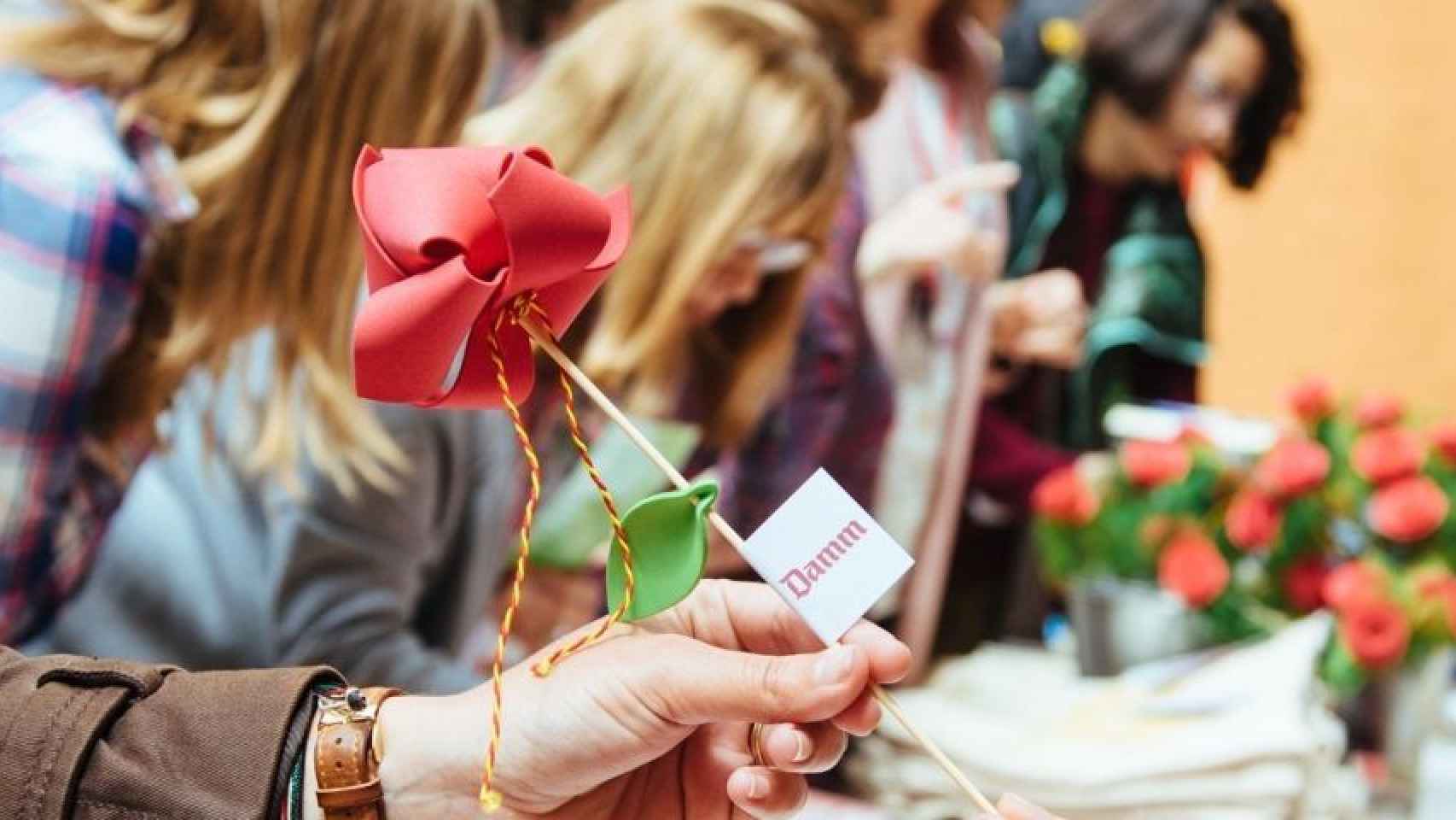 Rosa en Sant Jordi