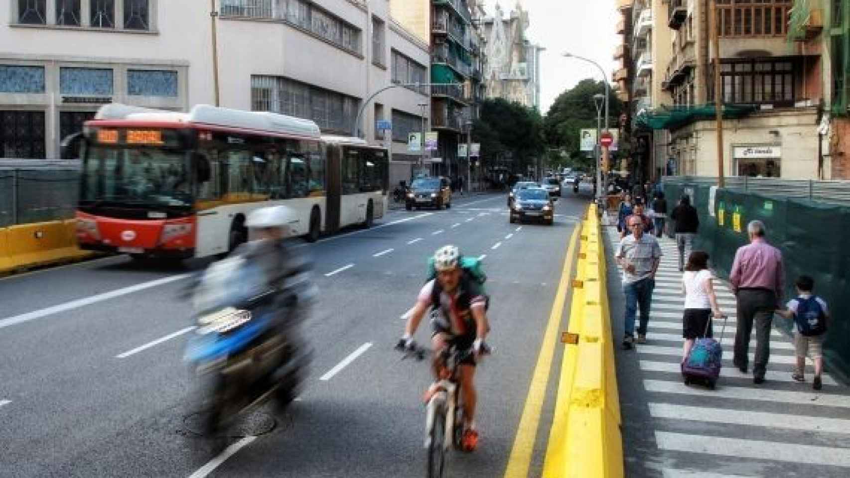 Tráfico en Barcelona