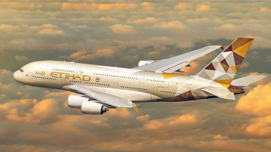 Un avión de Etihad Airways