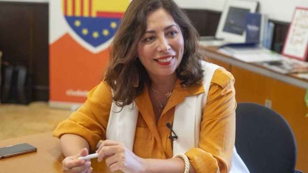 Mariluz Guilarte, quien ha tratado el presupuesto municipal de 2020 en la entrevista / LENA PRIETO