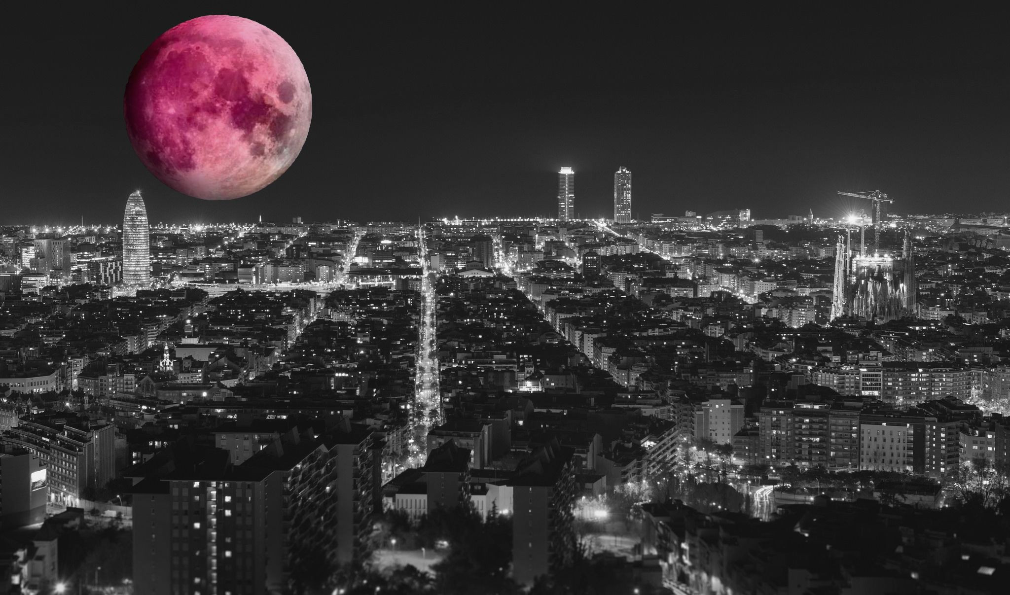 Superluna llena rosa que se podrá ver desde Barcelona / METRÓPOLI