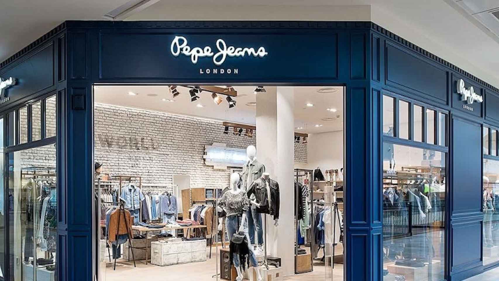 Imagen de archivo de una tienda de Pepe Jeans