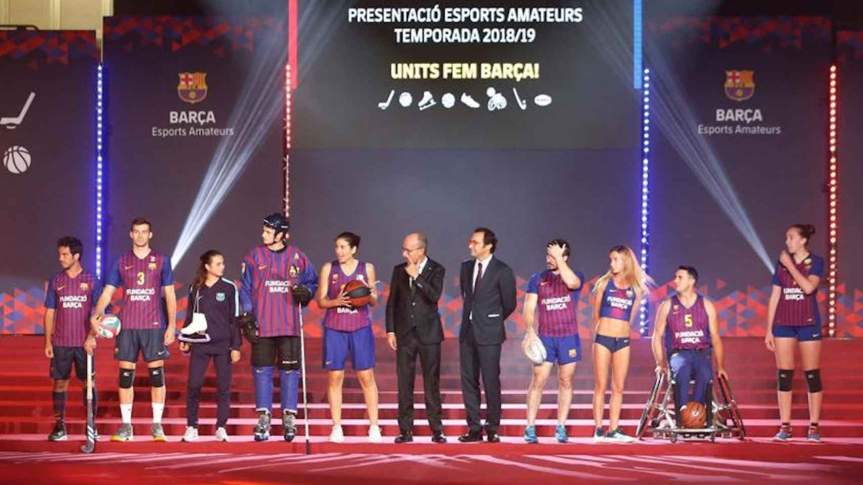 Las secciones amateurs del Barça llevan el patrocinio de la Fundación del club / FC BARCELONA