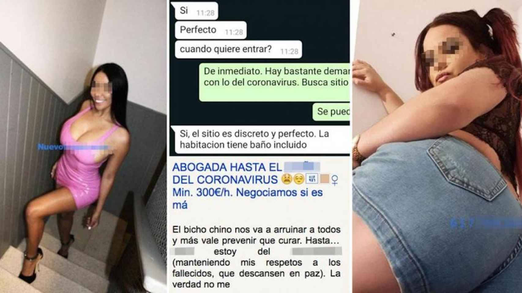 La prostitución en pisos hace su negocio en plena reclusión