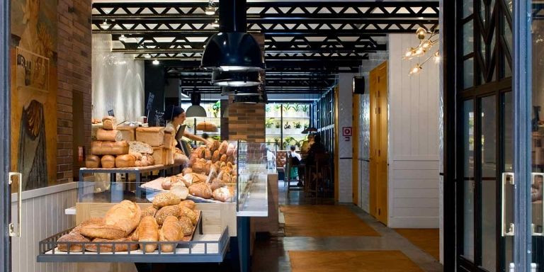 Aspecto de la entrada del Praktik Bakery antes del estado de alarma / PRAKTIK BAKERY