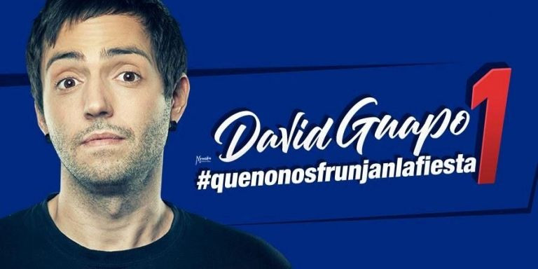 David Guapo en una imagen promocional de su monólogo / CEDIDA