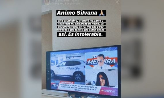 Mensaje de ánimo de Laura Escanes a su ginecóloga, tachada de rata asquerosa / INSTAGRAM