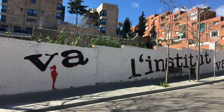 Confluencia de la calle de Anna Piferrer y la avenida de Vallcarca / RP