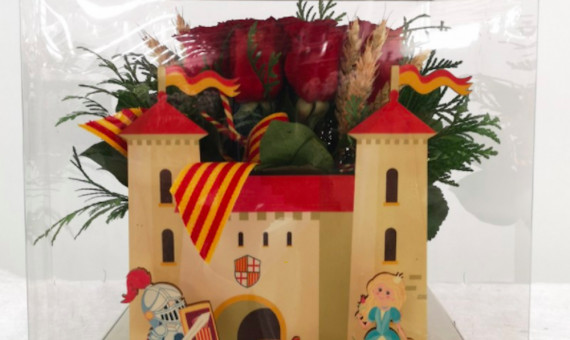 Caja de Sant Jordi / FLORISTERÍA NAVARRO