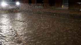 Una imagen de archivo de un día de intensa lluvia / EFE