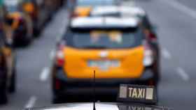 Taxistas en Barcelona