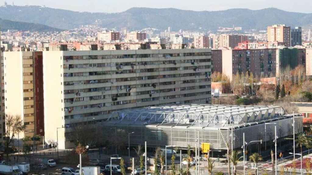 Imagen del barrio de La Mina, en Sant Adrià de Besòs, donde hay convocada una manifestación el lunes / CG