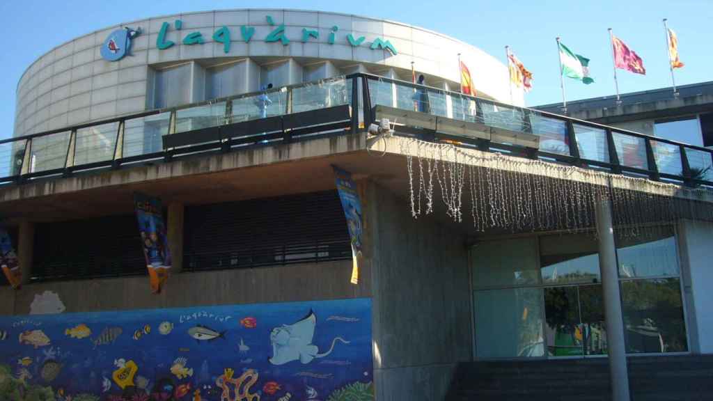 Fachada del Aquàrium de Barcelona