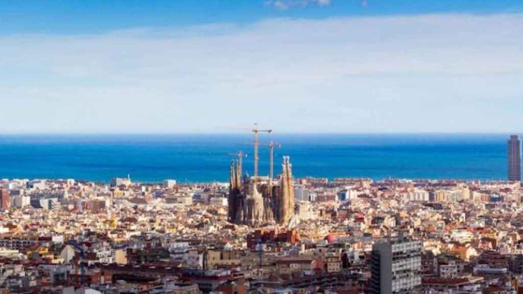 Vista panorámica de Barcelona