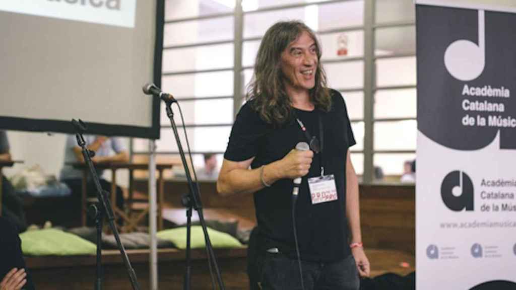 Gerard Quintana (Sopa de Cabra), en un acto reciente de la Academia de la Música Catalana / ACADEMIAMUSICA.CAT