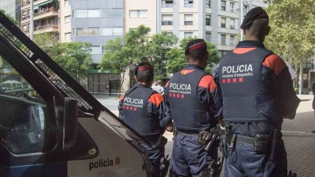 Los Mossos en L'Hospitalet de Llobregat