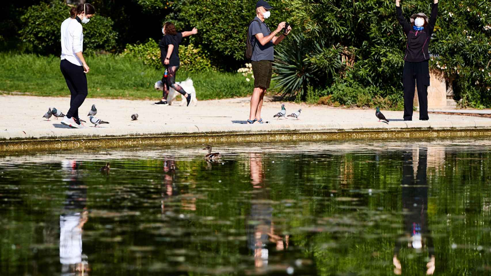 El pasado 1 de mayo volvieron a abrir los parques de Barcelona