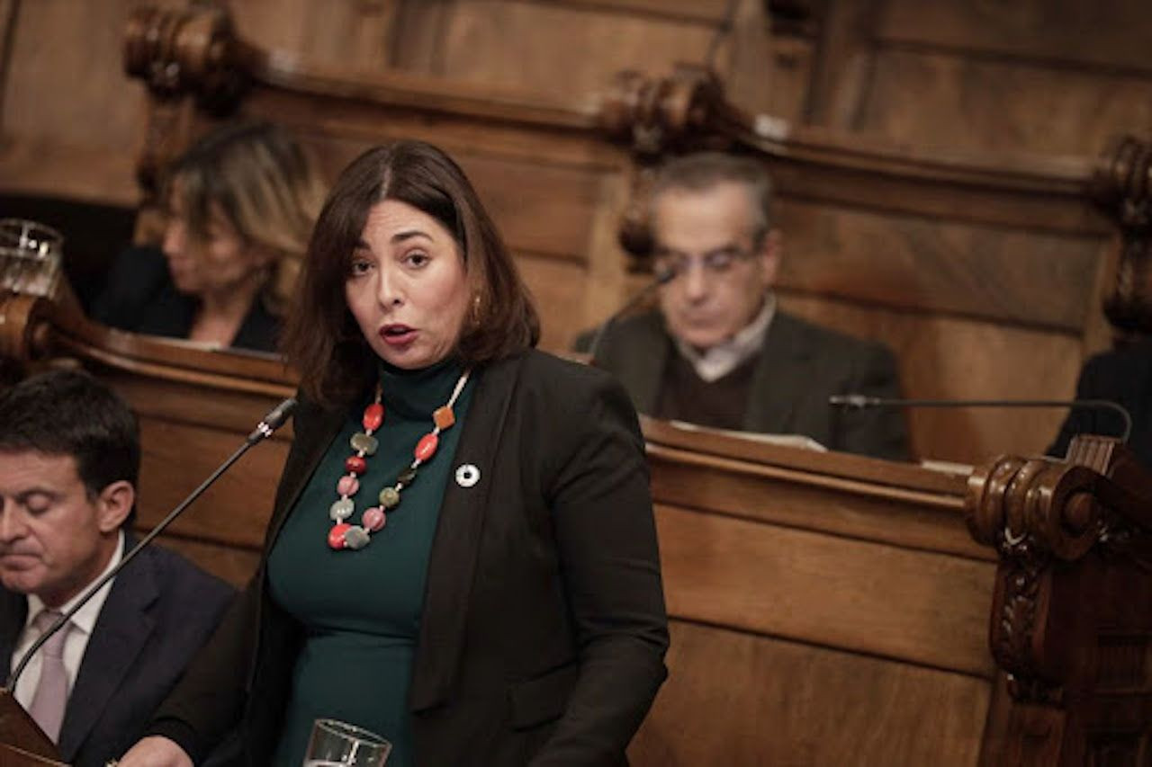 Luz Guilarte, en el Ayuntamiento / CIUTADANS