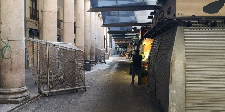 Mercado de la Boqueria, este martes / GUILLEM ANDRÉS