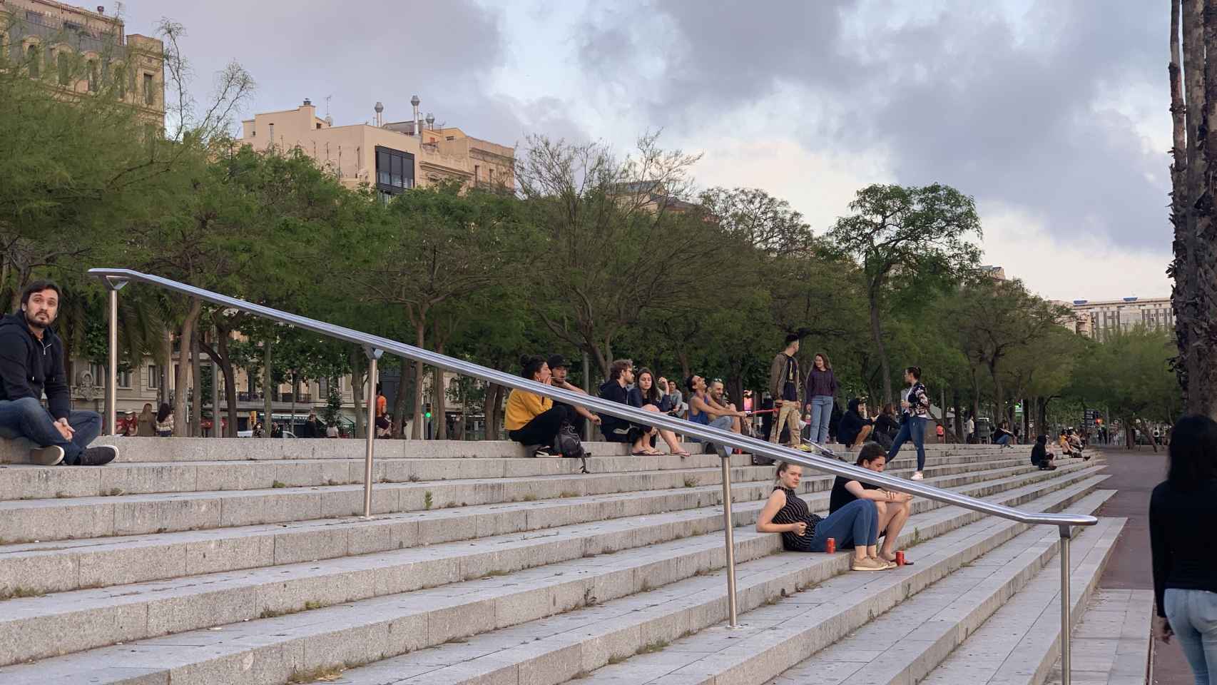 Quedadas de amigos en la Barceloneta / VM