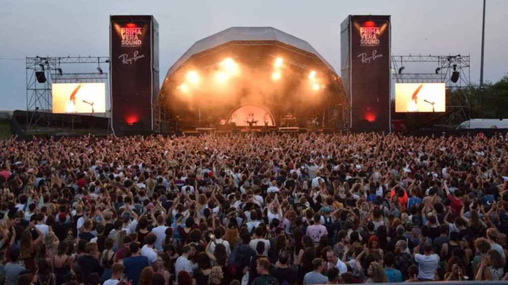 Multitud de personas durante un concierto del Primavera Sound 2019 / PRIMAVERA SOUND