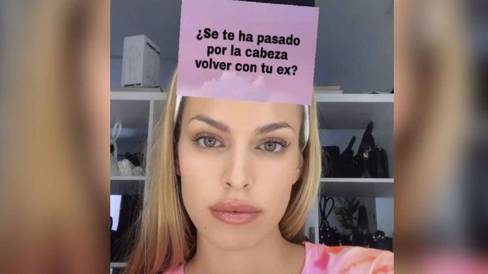 Jessica Goicoechea respondiendo a la pregunta de si volvería con su ex River Viiperi / INSTAGRAM