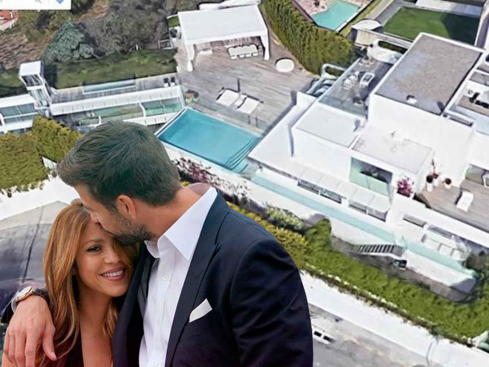 Estas son las lujosas propiedades de Shakira y Piqué en Barcelona