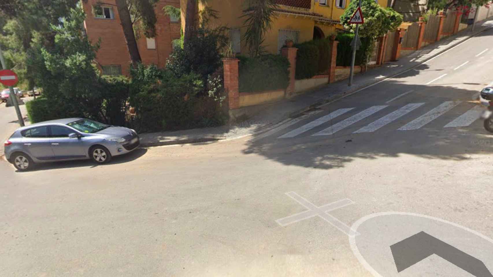 Imagen de la avenida Adrià Gual, una de las vías afectadas por las obras / GOOGLE MAPS