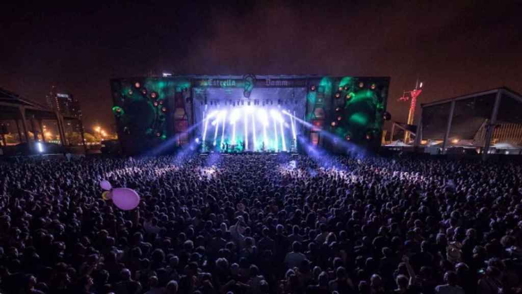 Un concierto del Festival Cruïlla de Barcelona