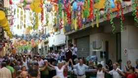 Un acto de la fiesta mayor de Sants / BS