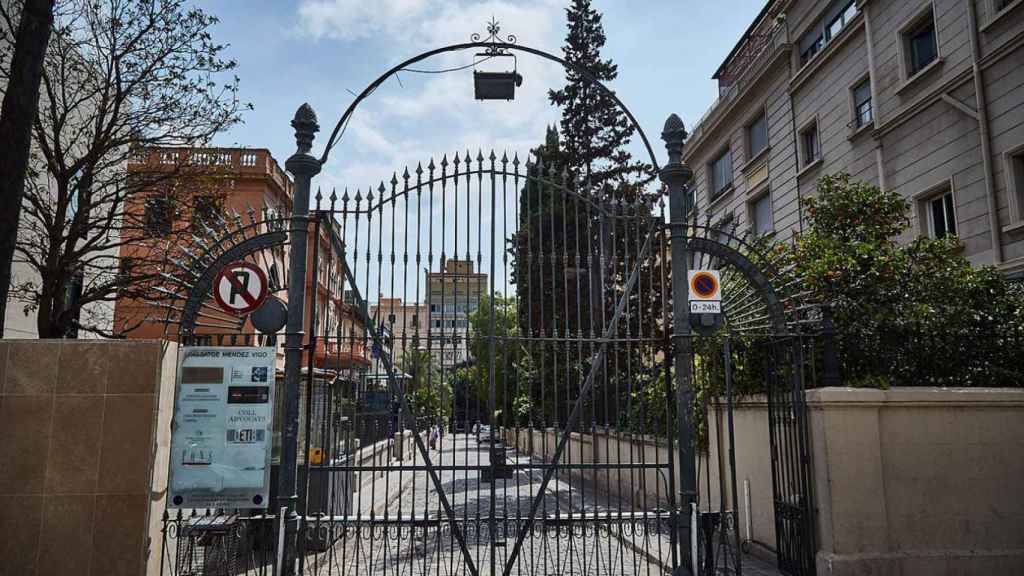 El pasaje Méndez Vigo, de Barcelona, donde está una de las escuelas italianas / BARCELONA BUS TURÍSTIC