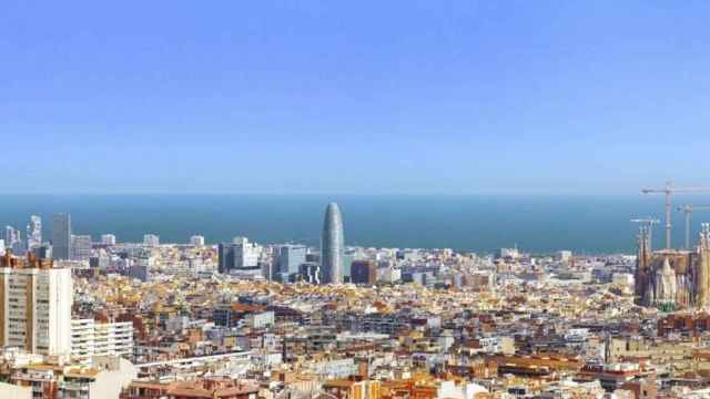 Vista de Barcelona, 23 de mayo de 2020